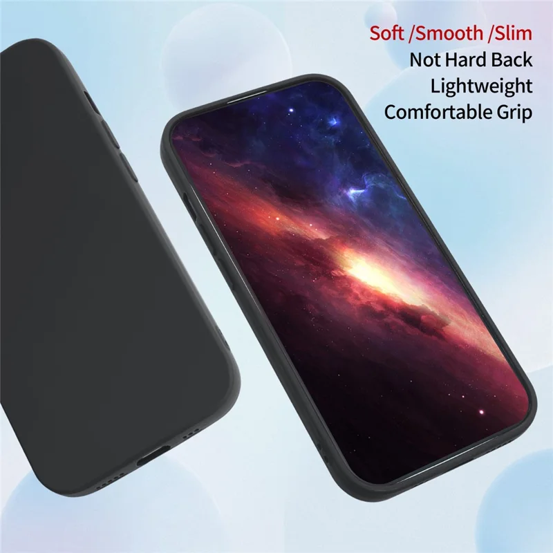 For Oppo Reno15 Pro 5G (Global)  /  Reno15 5G (China) Case Precise Camera Cutouts Soft TPU Shockproof Phone Cover - Black