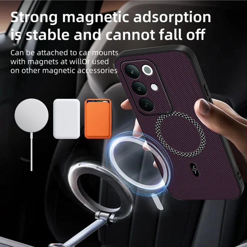 For Realme C85 Pro 4G Case Triangle Texture PU Leather Shockproof Ultra Thin Cover - Blue