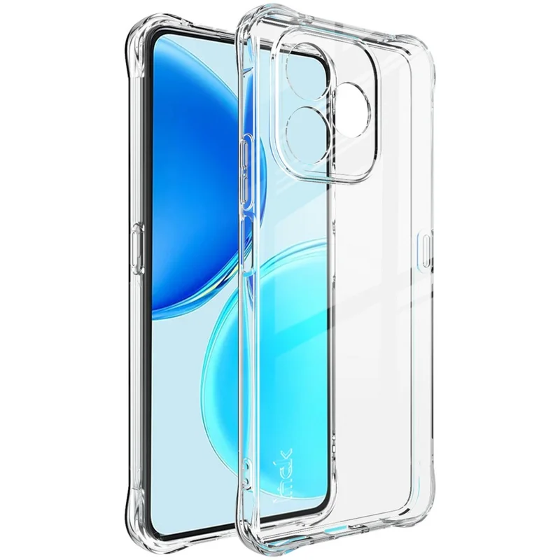 IMAK For Honor X8d 4G Case TPU Phone Cover Airbag Shockproof Protection - Transparent