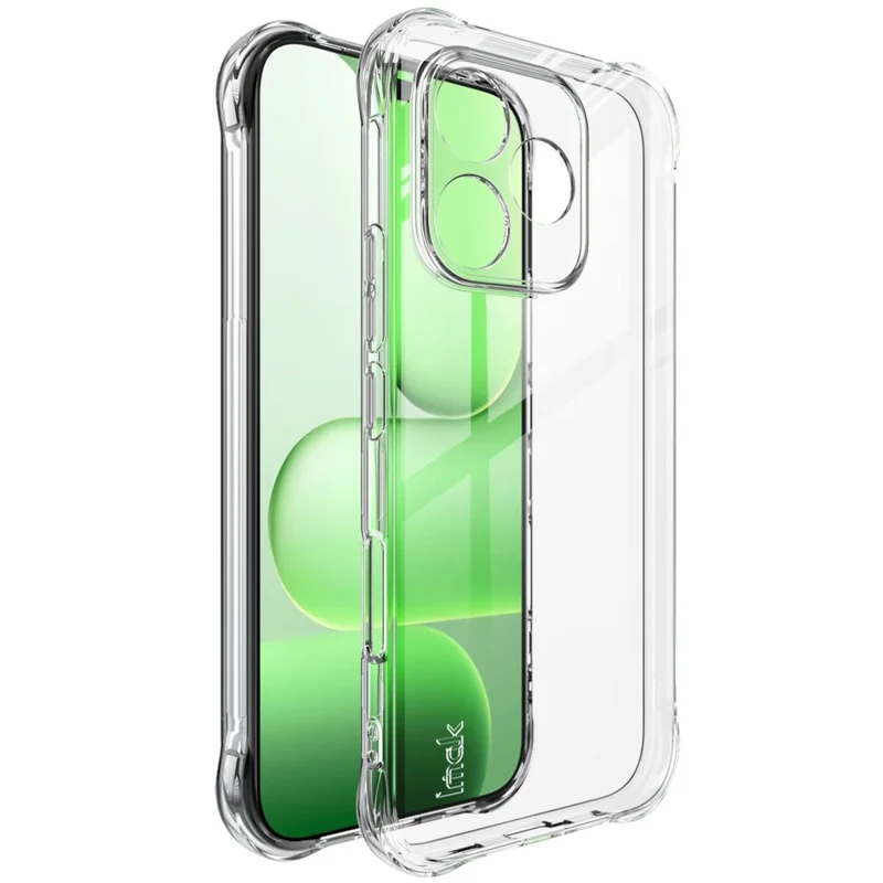 IMAK For Honor 600 Lite 5G Case TPU Phone Cover Airbag Shockproof Protection - Transparent