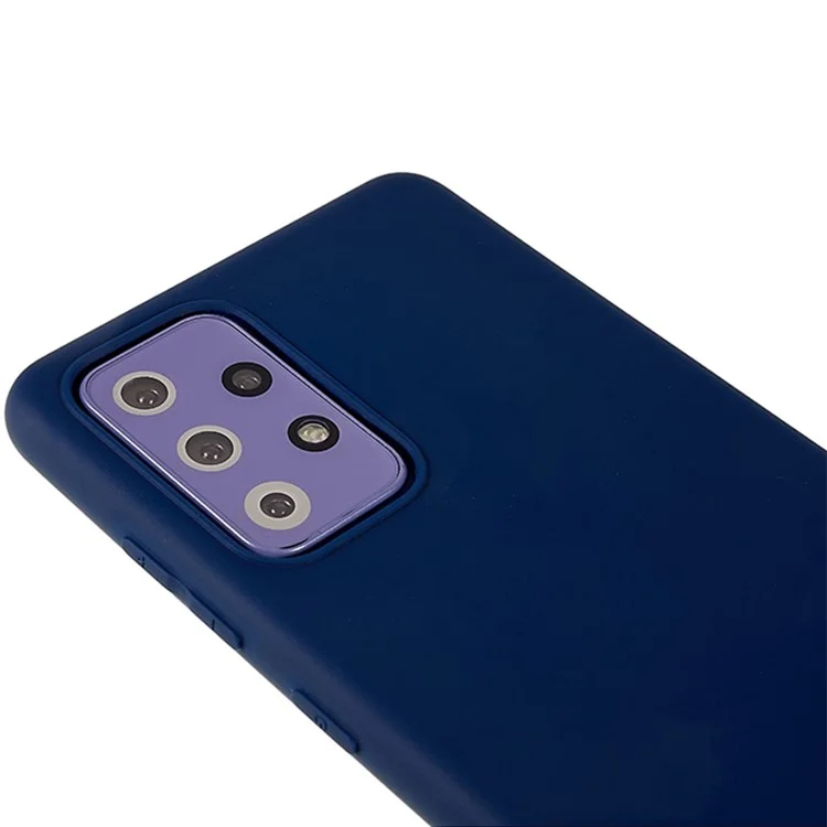 TPU Phone Case for Samsung Galaxy A52 5G / 4G / A52s 5G Matte Flexible Anti-scratch Cell Phone Cover - Sapphire