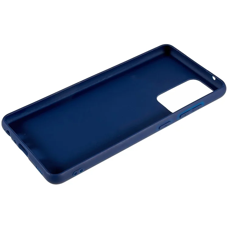 TPU Phone Case for Samsung Galaxy A52 5G / 4G / A52s 5G Matte Flexible Anti-scratch Cell Phone Cover - Sapphire