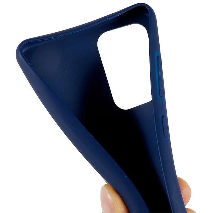 TPU Phone Case for Samsung Galaxy A52 5G / 4G / A52s 5G Matte Flexible Anti-scratch Cell Phone Cover - Sapphire