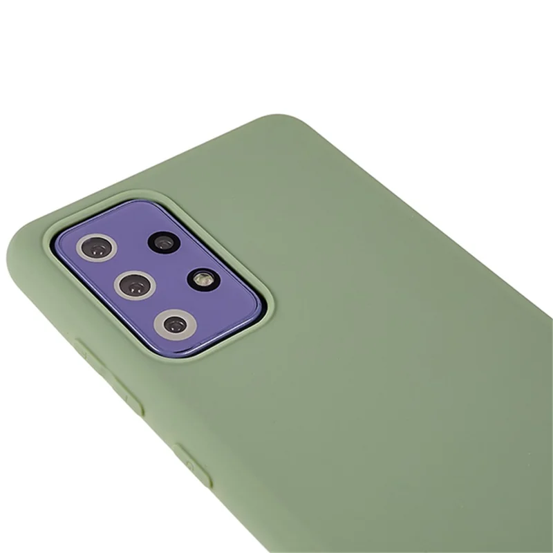 TPU Phone Case for Samsung Galaxy A52 5G / 4G / A52s 5G Matte Flexible Anti-scratch Cell Phone Cover - Green