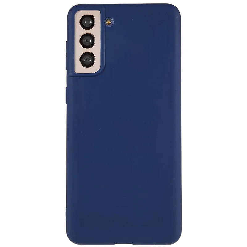 Back Shell for Samsung Galaxy S21 4G  /  5G Shockproof TPU Phone Case Fingerprint Free Matte Protective Cover - Sapphire