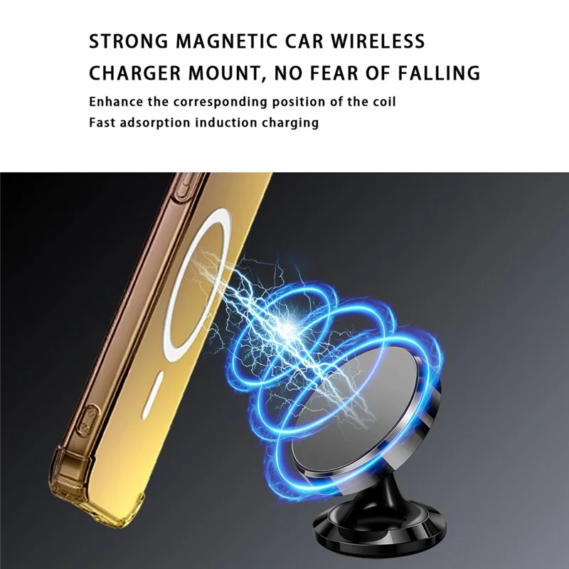 Bulk Purchasing For TECNO Pop 10  /  Spark Go 2 4G Magnetic Case Gradient Color PC + TPU Anti-drop Four Corners Phone Cover - Black  /  Gold
