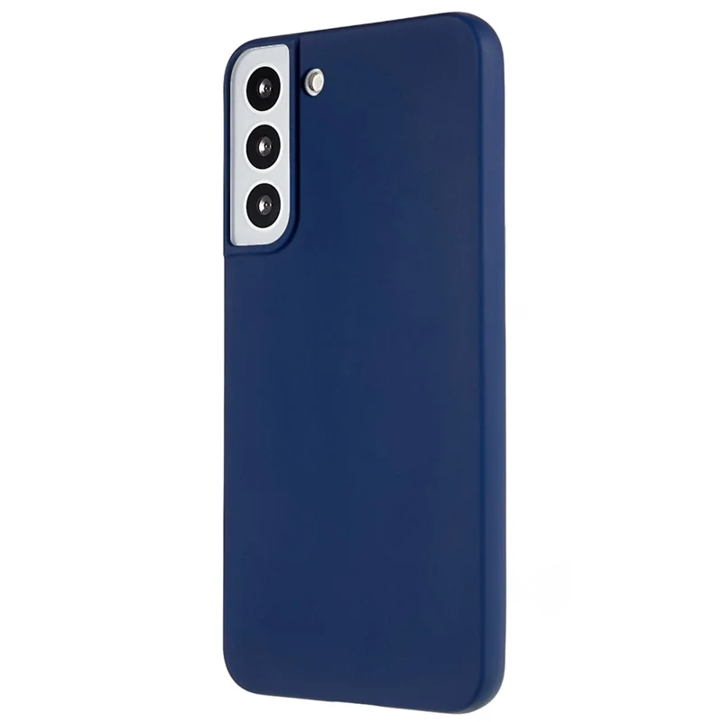 TPU Back Shell for Samsung Galaxy S22+ 5G Phone Case Fingerprint Free Matte Protective Cover - Sapphire