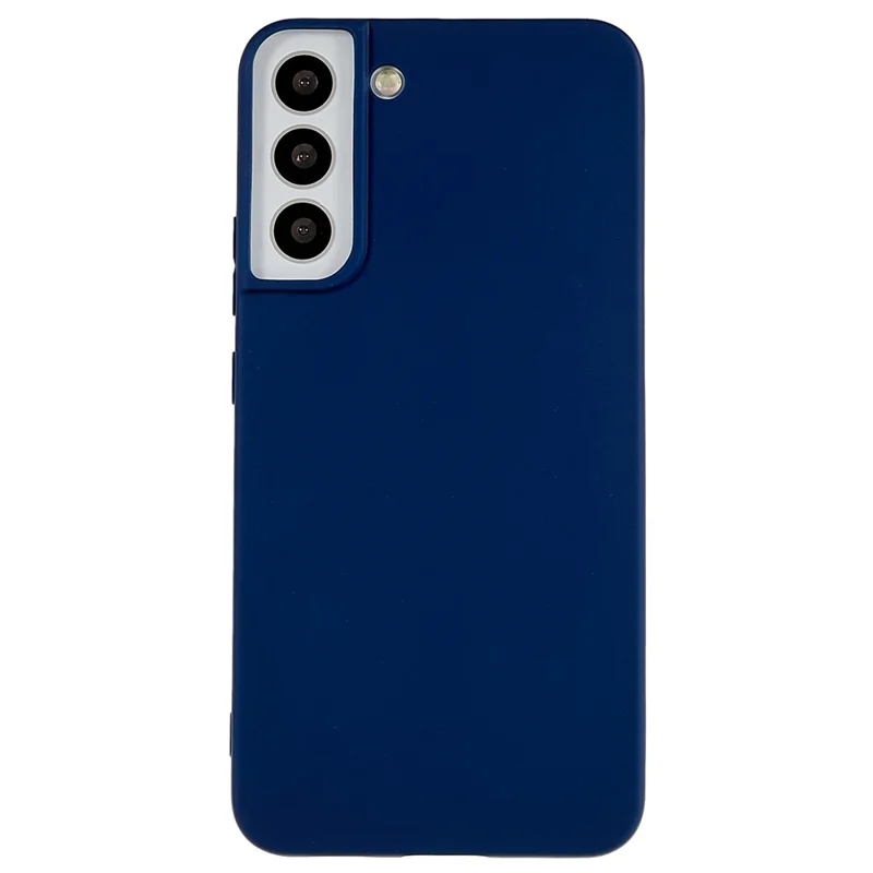 TPU Back Shell for Samsung Galaxy S22+ 5G Phone Case Fingerprint Free Matte Protective Cover - Sapphire