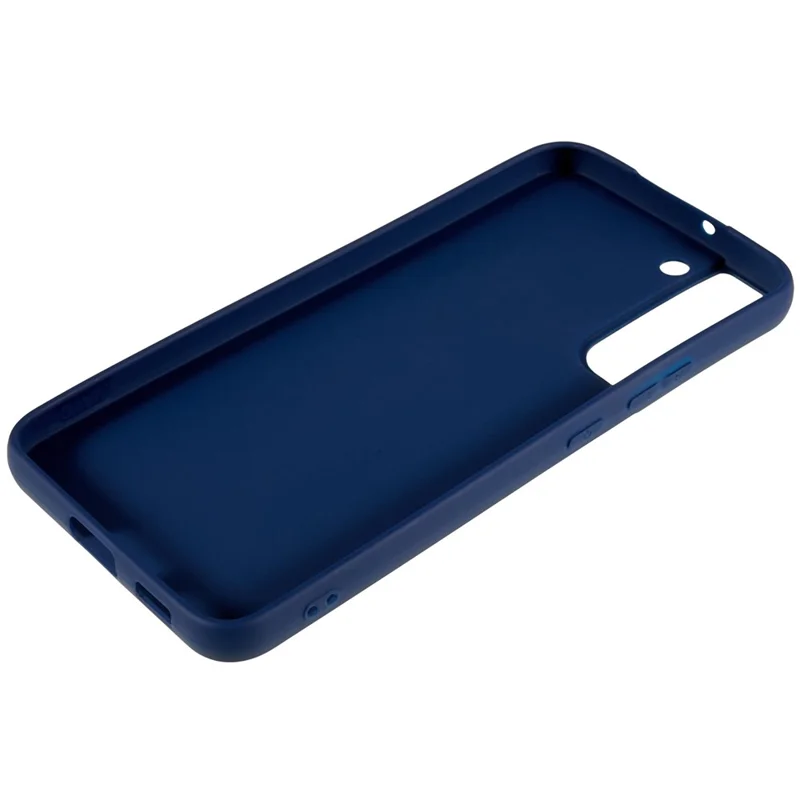 TPU Back Shell for Samsung Galaxy S22+ 5G Phone Case Fingerprint Free Matte Protective Cover - Sapphire