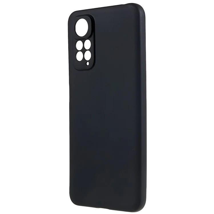 Per Xiaomi Redmi Note 11 4G (Qualcomm) / Note 11S 4G TPU Back Shell, Fingerprint Free Matte Protective Cover Phone Case - Nero