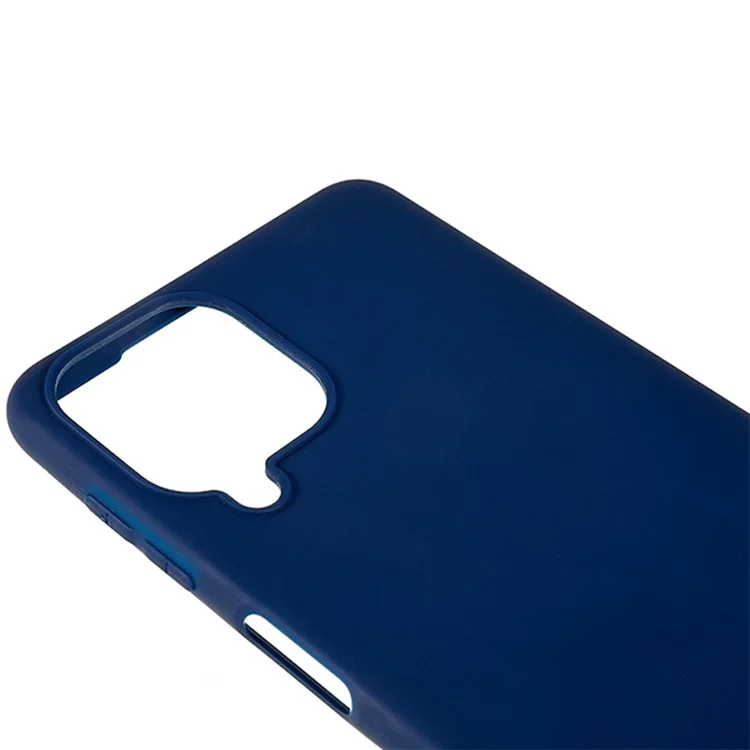 Per Samsung Galaxy M53 5G Soft TPU Matte Phone Case Anti-fingerprint Anti-drop Back Cover - Zaffiro