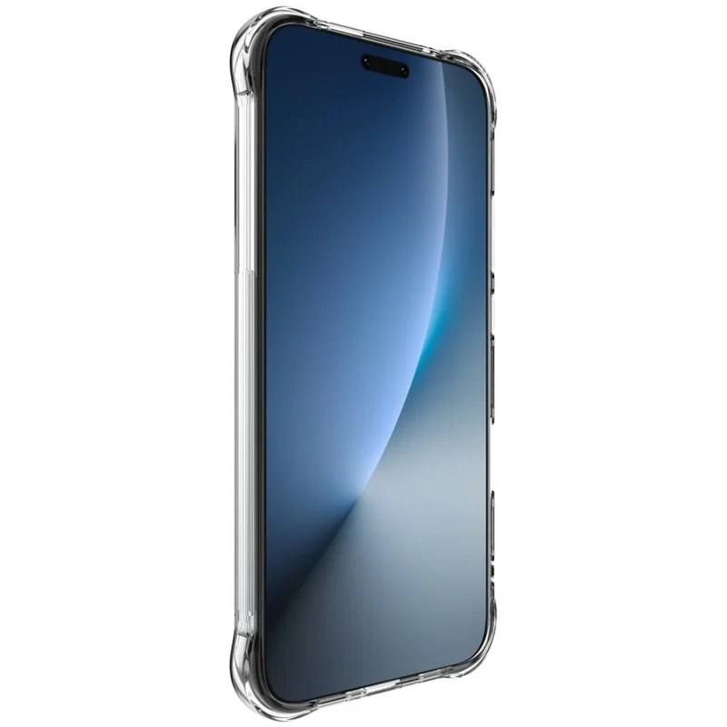 IMAK for Honor Magic8 Pro 5G Magnetic Case Airbag Shockproof Protection TPU Phone Cover - Transparent