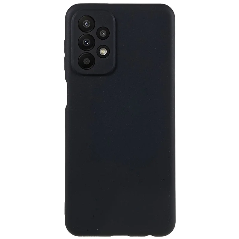 Phone Case for Samsung Galaxy A23 4G / A23 5G (Global Version) Matte TPU Anti-Drop Cell Phone Cover - Black