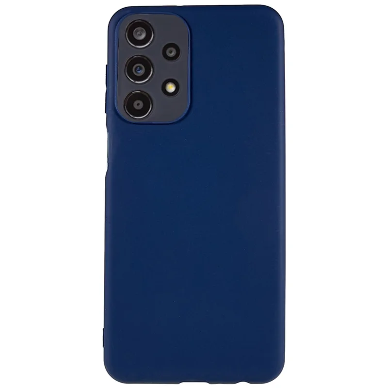 Phone Case for Samsung Galaxy A23 4G  /  A23 5G (Global Version) Matte TPU Anti-Drop Cell Phone Cover - Sapphire