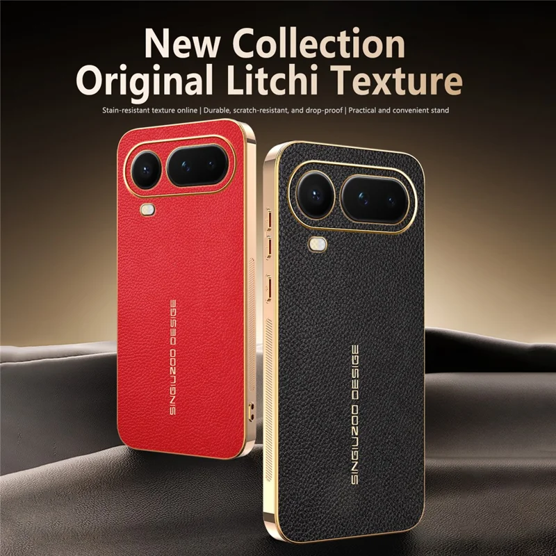 Cover per Honor Magic8 Pro Air 5G Anti Graffio con Texture Effetto Litchi in TPU e Pelle PU - Nero