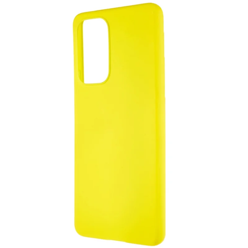 Bump Proof TPU Back Shell for Samsung Galaxy A53 5G , Fingerprint Free Matte Protective Cover Phone Case - Yellow