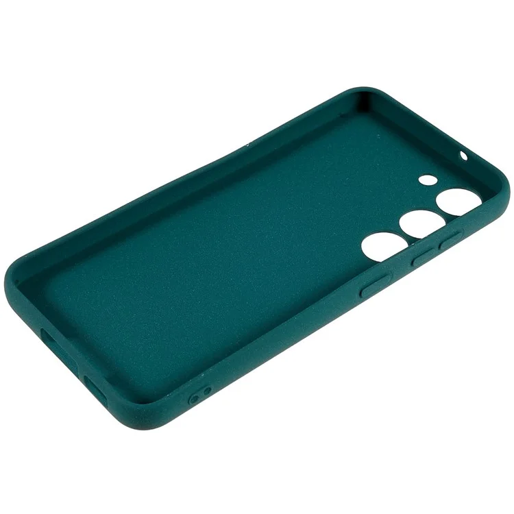 For Samsung Galaxy S23+ Double-Sided Smooth Matte Soft TPU Phone Cover Precise Cutouts Camera Protection Case - Green