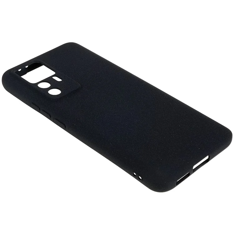 Para Xiaomi 12T 5G / 12T Pro 5G / Redmi K50 Ultra 5G Funda de Teléfono TPU con Doble Cara Mate Anti-Huellas Digitales Cubierta Posterior - Negro