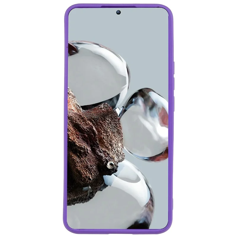 Para Xiaomi 12t 5g / 12T Pro 5G / Redmi K50 Ultra 5G TPU Case Casa Duplo Emplotemento Lídero Mate - Roxo