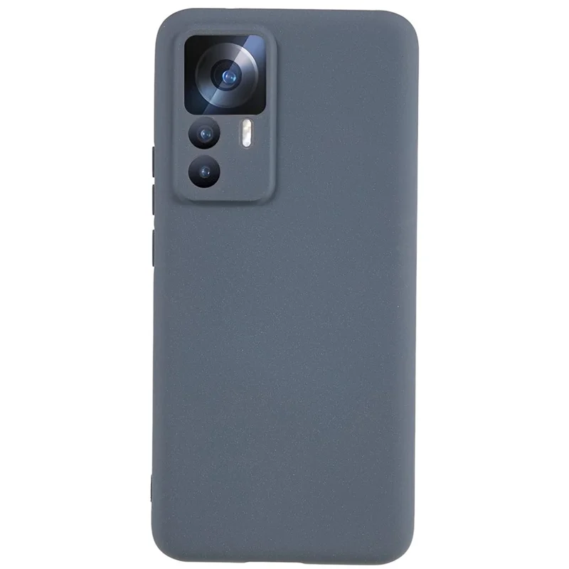 Para Xiaomi 12t 5g / 12T Pro 5G / Redmi K50 Ultra 5G TPU TPU Phone Telephip Matte Anti-finger-hprint Tapa Trasera - Gris