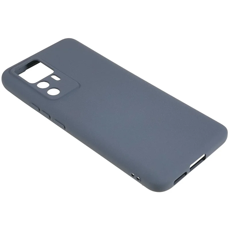 Para Xiaomi 12t 5g / 12T Pro 5G / Redmi K50 Ultra 5G TPU TPU Phone Telephip Matte Anti-finger-hprint Tapa Trasera - Gris
