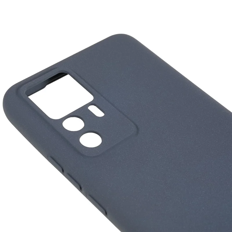 Para Xiaomi 12t 5g / 12T Pro 5G / Redmi K50 Ultra 5G TPU TPU Phone Telephip Matte Anti-finger-hprint Tapa Trasera - Gris