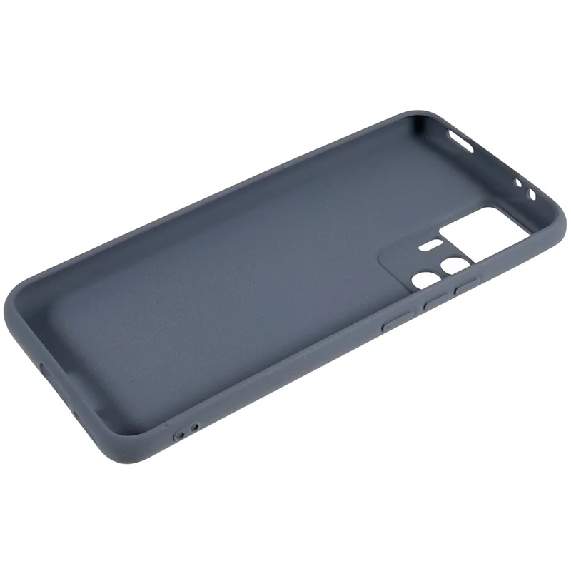 Para Xiaomi 12t 5g / 12T Pro 5G / Redmi K50 Ultra 5G TPU TPU Phone Telephip Matte Anti-finger-hprint Tapa Trasera - Gris
