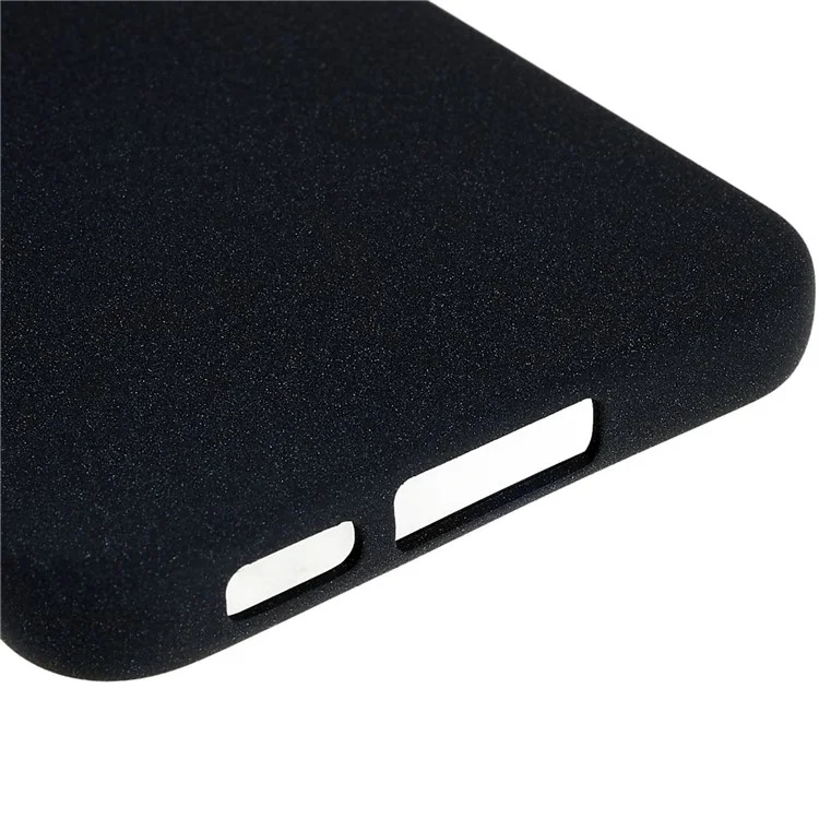For Samsung Galaxy S23 Flexible TPU Camera Protection Phone Case Double-Sided Matte Anti-Fingerprint Cover - Black