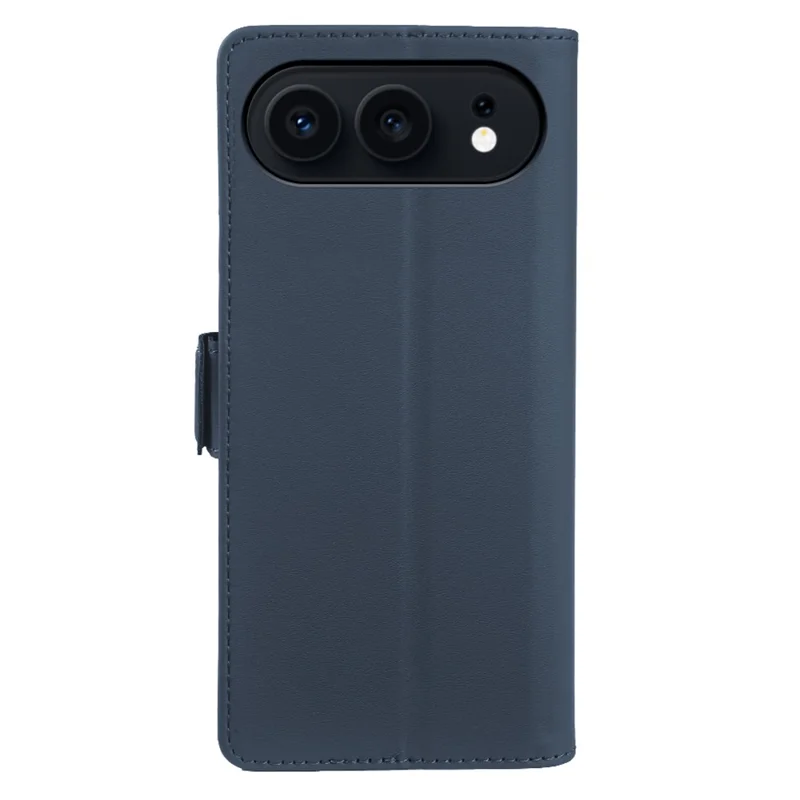 Cover portafoglio in pelle per Honor 500 5G con supporto, custodia touch in TPU + PU - Blu