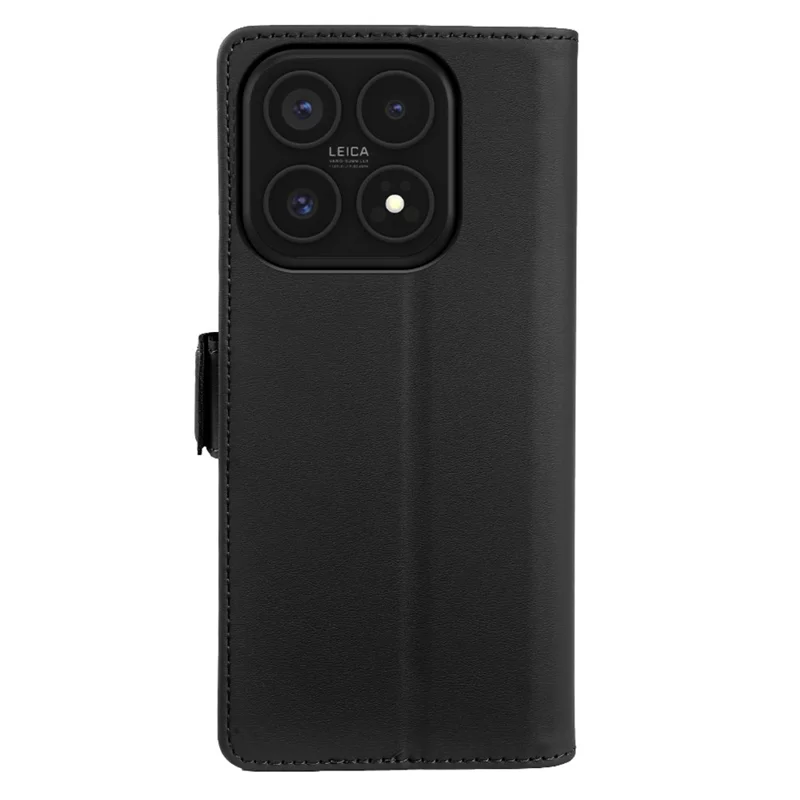 Per Xiaomi 17 Custodia Portafoglio in Pelle con Supporto Cover Tattile in TPU + PU - Nero