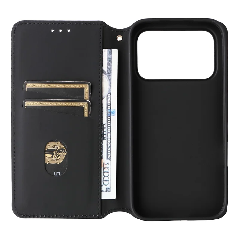 For Honor 600 5G  /  600 Pro 5G Case Wallet Rhombus Imprinted PU Leather Phone Cover - Silver