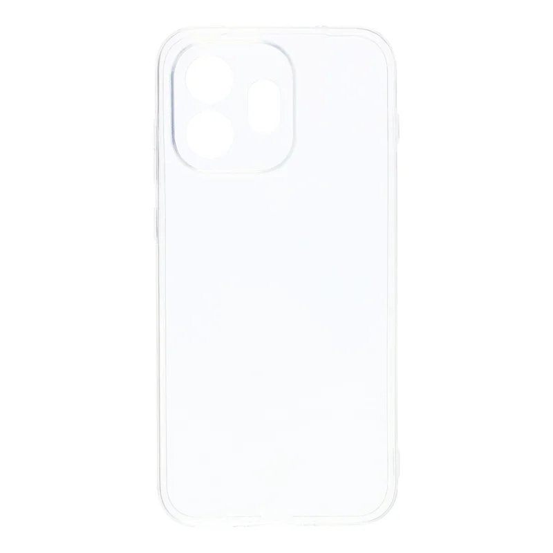 Für OnePlus 15T 5G Rückabdeckung ultradünner flexibler TPU-Klarhandyhülle - Transparent