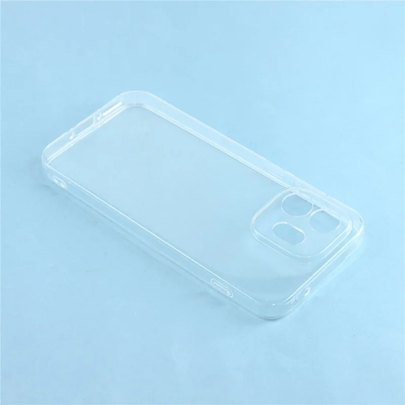 Für OnePlus 15T 5G Rückabdeckung ultradünner flexibler TPU-Klarhandyhülle - Transparent