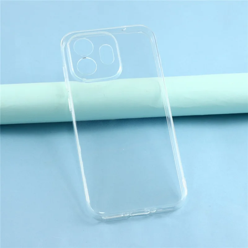 Für OnePlus 15T 5G Rückabdeckung ultradünner flexibler TPU-Klarhandyhülle - Transparent