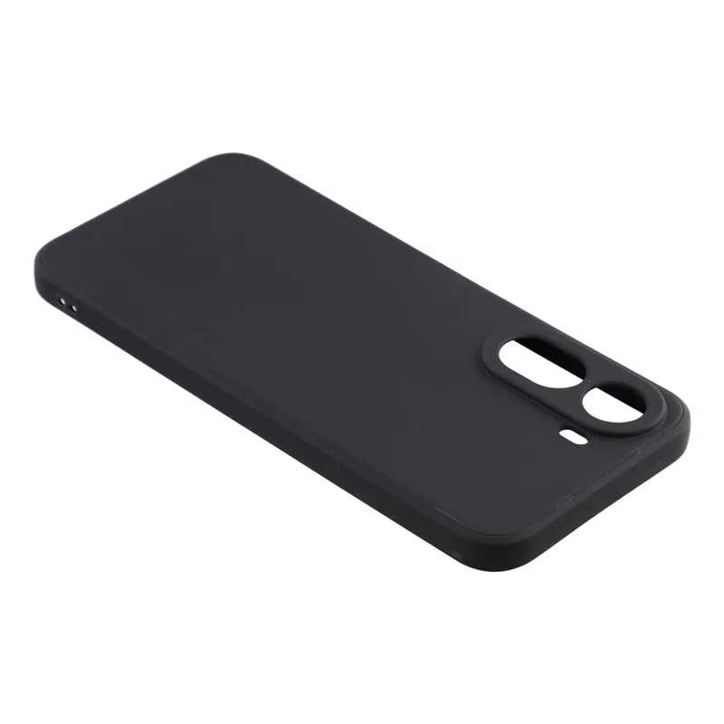 For Xiaomi Redmi A7 Pro 4G Case Precise Cutouts Straight Edge TPU Shockproof Phone Cover - Black