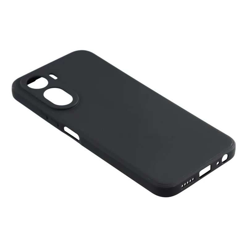For Xiaomi Redmi A7 Pro 4G Case Precise Cutouts Straight Edge TPU Shockproof Phone Cover - Black