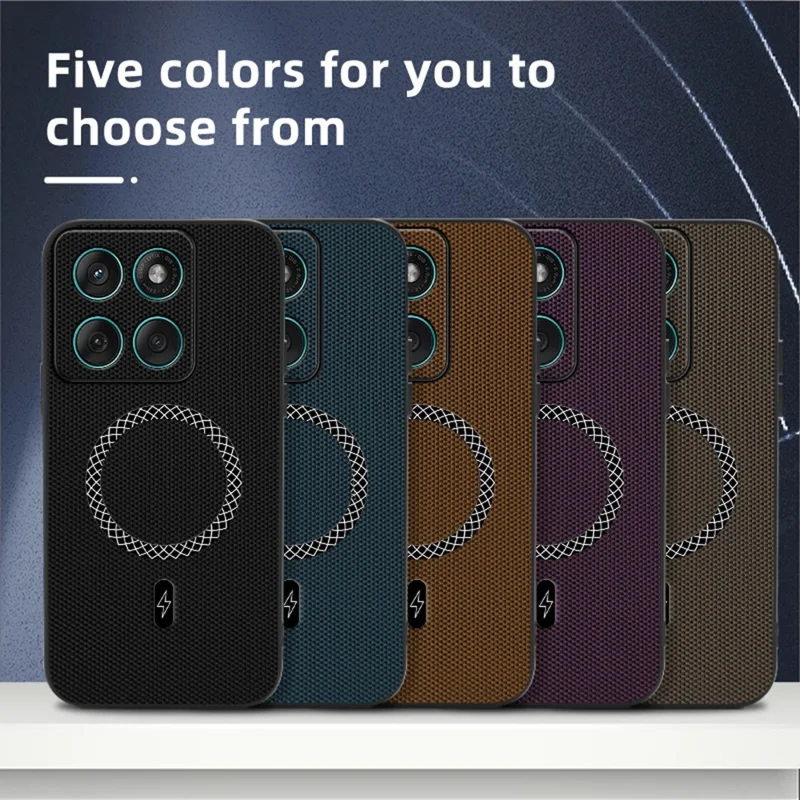 Hoesje voor Motorola Edge 60 Fusion 5G / 60 5G Driehoekstextuur PU-leer Stootvrij Ultradun Hoesje - Blauw