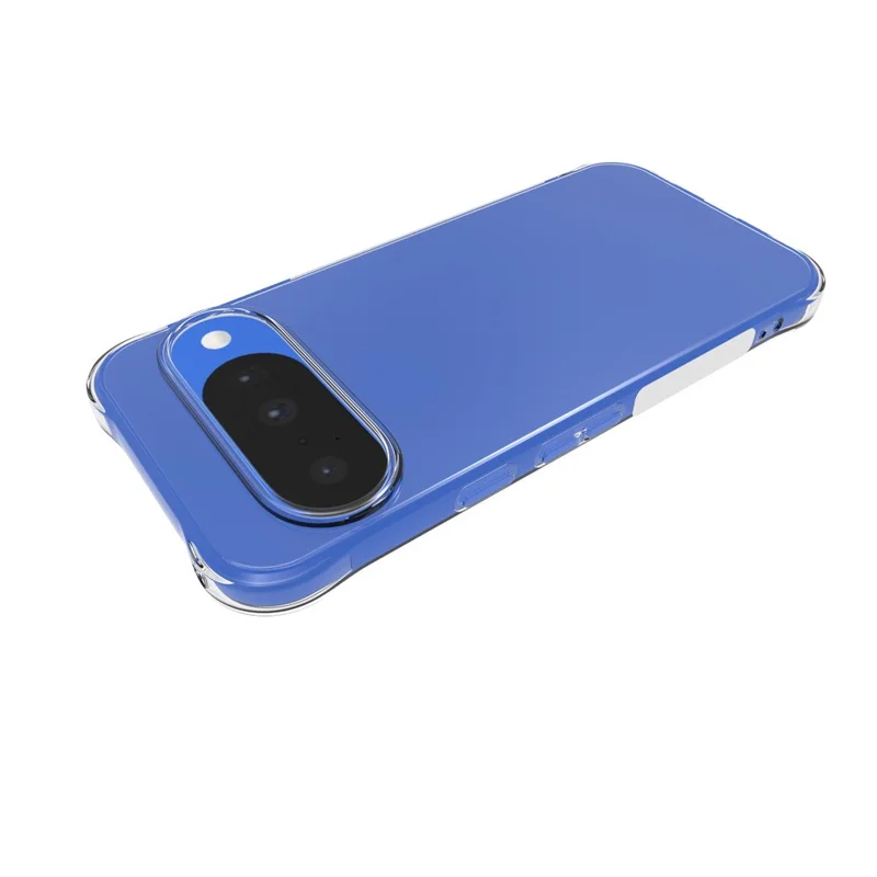 Чехол для Google Pixel 11, антиударный, из прозрачного ТПУ, с усиленными углами - Прозрачный