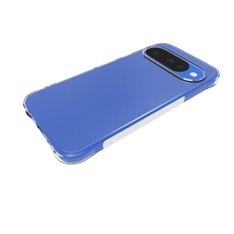 Чехол для Google Pixel 11, антиударный, из прозрачного ТПУ, с усиленными углами - Прозрачный