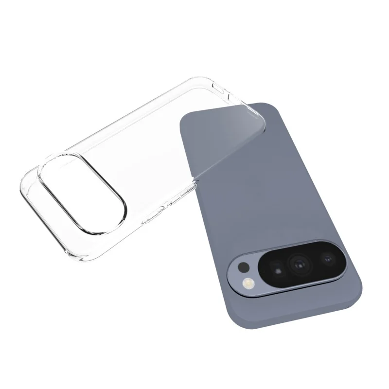 Чехол для Google Pixel 11 Pro, водонепроницаемый, из прозрачного ТПУ - прозрачный