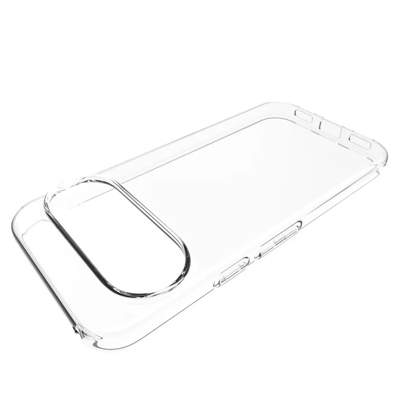 Чехол для Google Pixel 11 Pro, водонепроницаемый, из прозрачного ТПУ - прозрачный