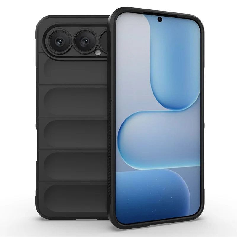 Etui do telefonu Honor 500 5G / 500 Pro 5G, odporno na upadki, miękkie etui TPU, odporna obudowa tylna - Czarna