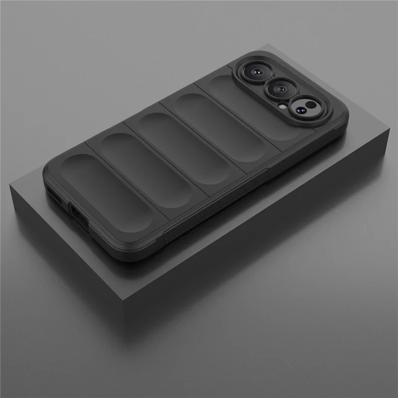 Etui do telefonu Honor 500 5G / 500 Pro 5G, odporno na upadki, miękkie etui TPU, odporna obudowa tylna - Czarna