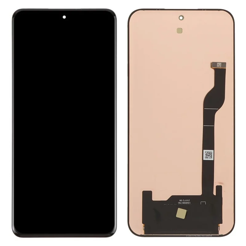 Para Xiaomi Redmi Note 15 Pro+ 5G (Global) 2510ERA8BG OEM Grau S Peça de Reposição do Ecrã AMOLED e Conjunto do Digitalizador (Sem Logótipo)