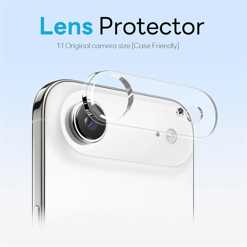 NORTHJO For iPhone Air Magnetic Case Translucent Matte Shockproof Phone Cover Set with Front Screen Protector + Lens Film - Blue