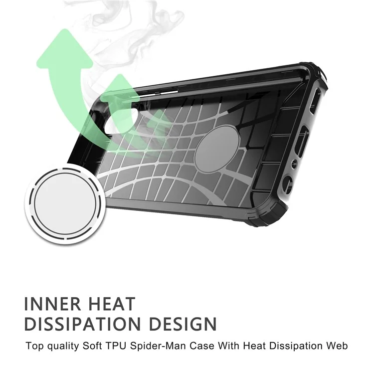 Drop Protection Phone Cover for Samsung Galaxy A03 Core, TPU + PC Back Cover Cell Phone Case - Navy Blue