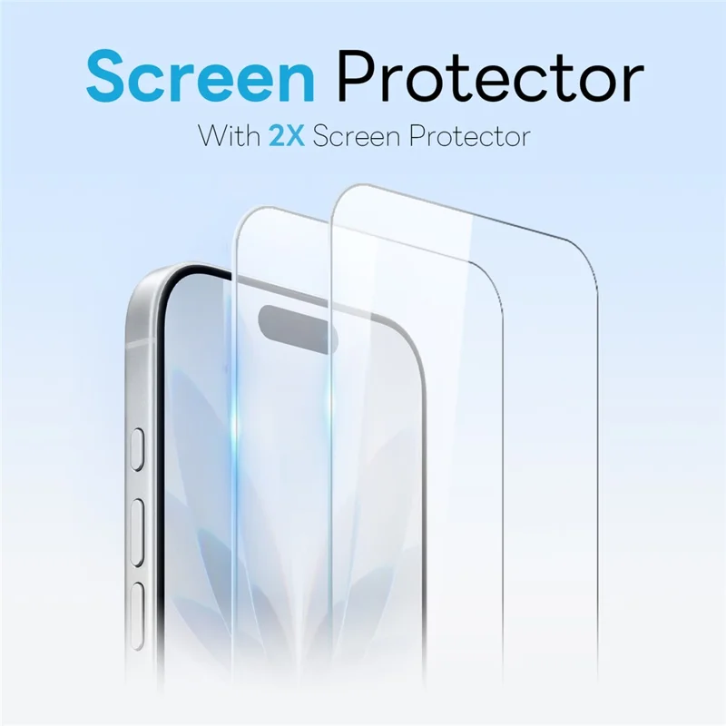 NORTHJO 5 in 1 Set for iPhone 17 Magnetic Case Translucent Matte Shockproof Phone Cover with 2Pcs Front Screen Protector + 2Pcs Lens Film - Orange