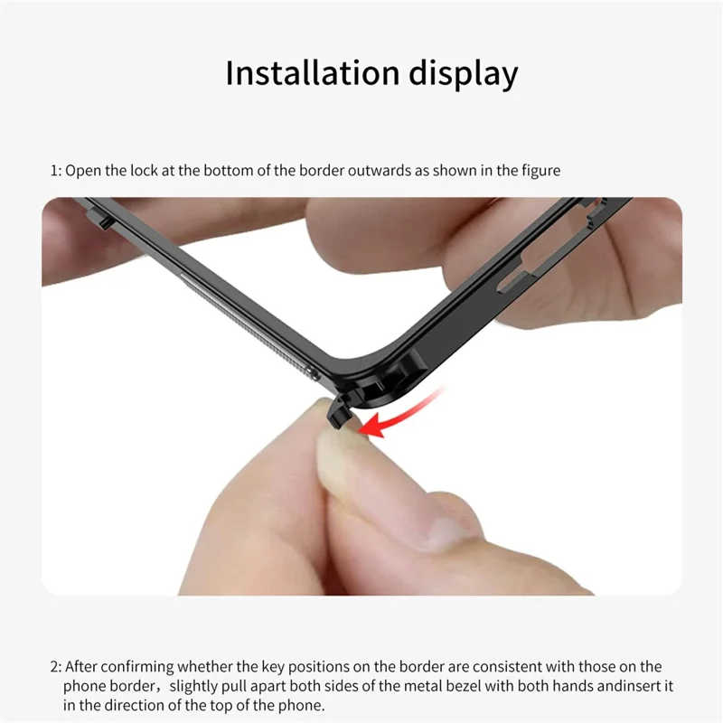 For Nothing Phone (4a) Pro Bumper Cases Metal Frame Heat Dissipation Cover with Lens Protector - Silver