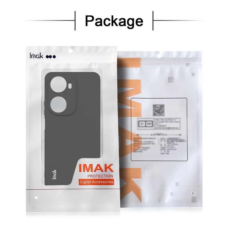 IMAK UC-3 серии для Google Pixel 10a чехол матовый антиотпечатков мягкий чехол из ТПУ — черный