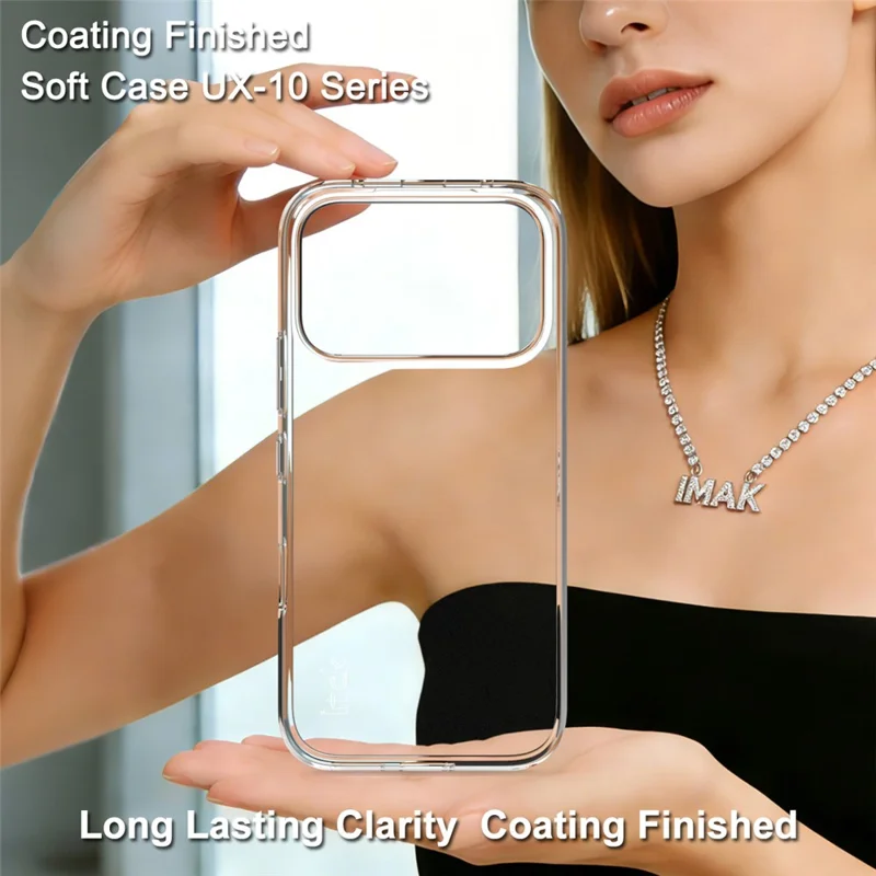 IMAK UX-10 Series Pour Honor 600 5G Étui de Téléphone TPU Souple - Transparent